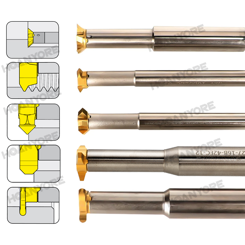 End Mill Set - Fresa de Ranhurar CNC TXC T-Slot