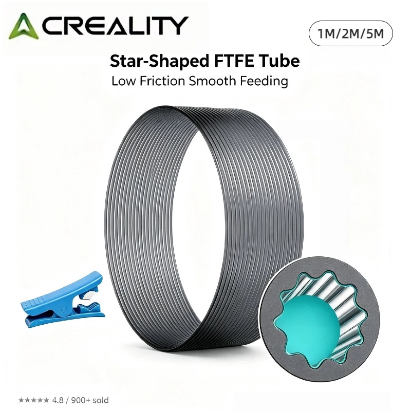 Aluminium Profile 2020 - Tubo de PTFE oficial da Creality,