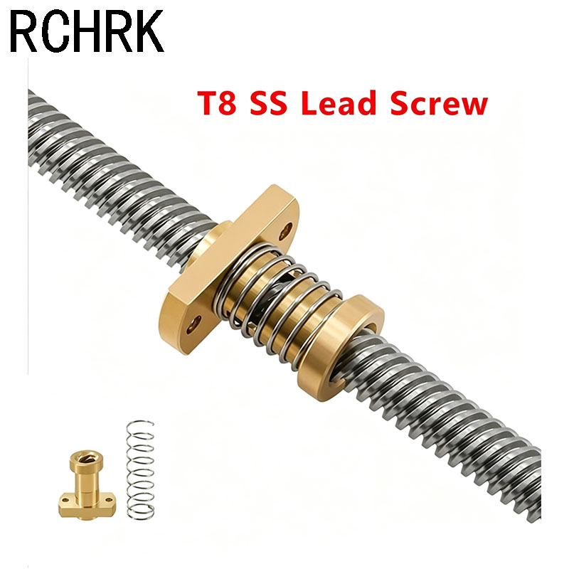 Lead Screw 8Mm - Parafuso de Rosca Trapezoidal T8 SS