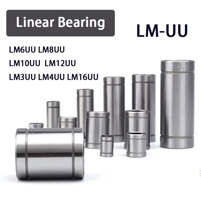 Linear Rod 8Mm - 10 peças LM8 LM8UU LM3UU LM10UU
