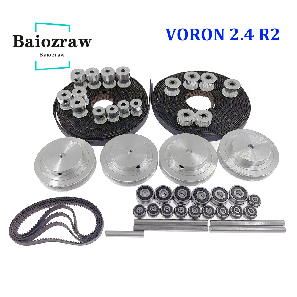 Gt2 Pulley - Baiozraw-Corexy Motion Parts Set, correia aberta,