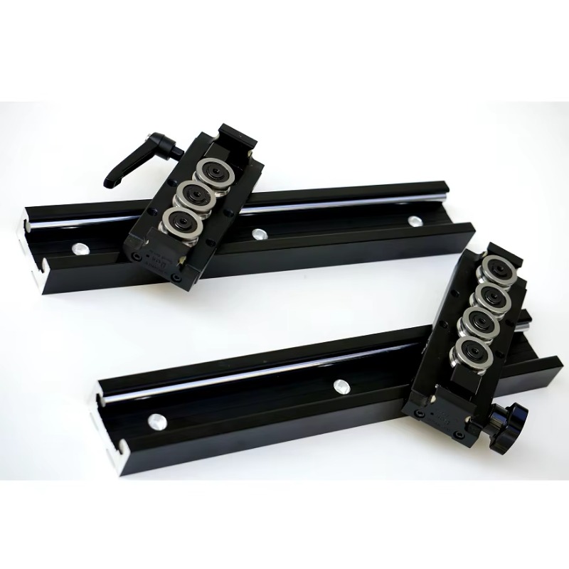 Linear Rail - Trilho linear de eixo duplo preto