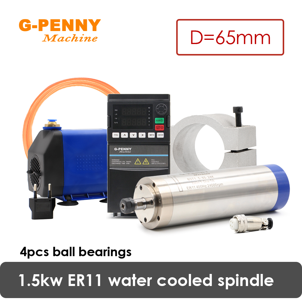 Water Cooled Spindle - Kit de Motor de Eixo Refrigerado