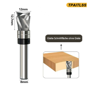 End Mill - Borda compuesta de borda em espiral,