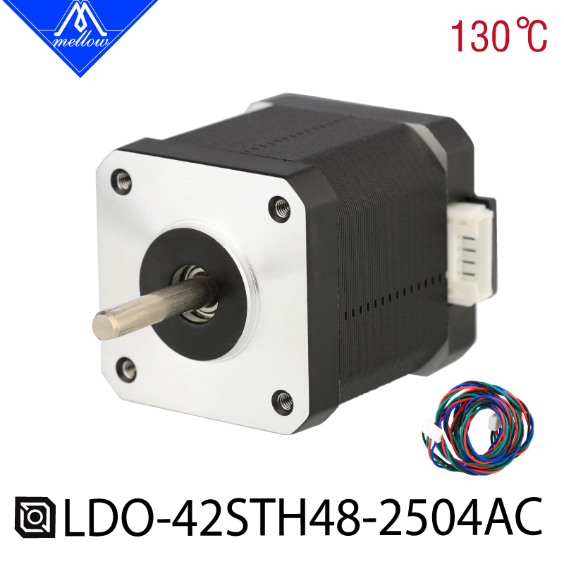 Stepper Motor Nema17 - Mellow alta temperatura ldo 48mm nema