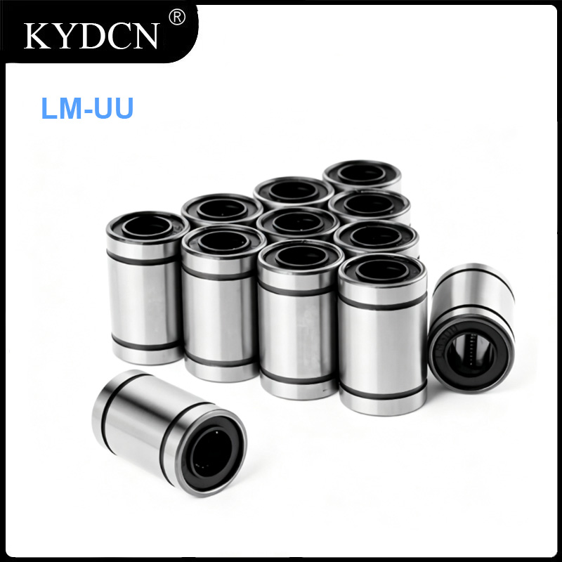 Lm8Uu Bearing - 12 peças de buchas lineares LM8UU