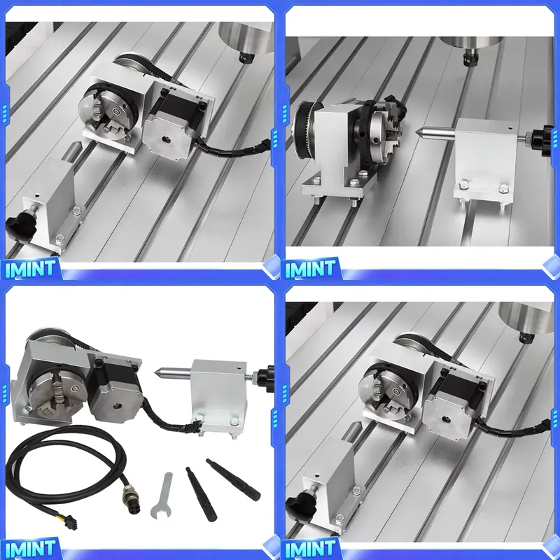 Mesa Rotativa CNC de 4º Eixo c - Nema23 Stepper avaliação e preço