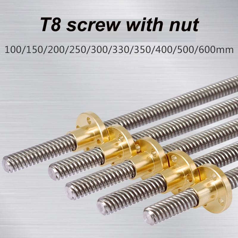 Parafuso Trapezoidal T8 com Po - Lead Screw 8Mm avaliação e preço