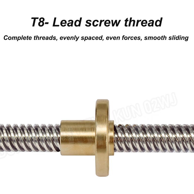 Parafuso Trapezoidal T8 com Po - Lead Screw 8Mm avaliação e preço