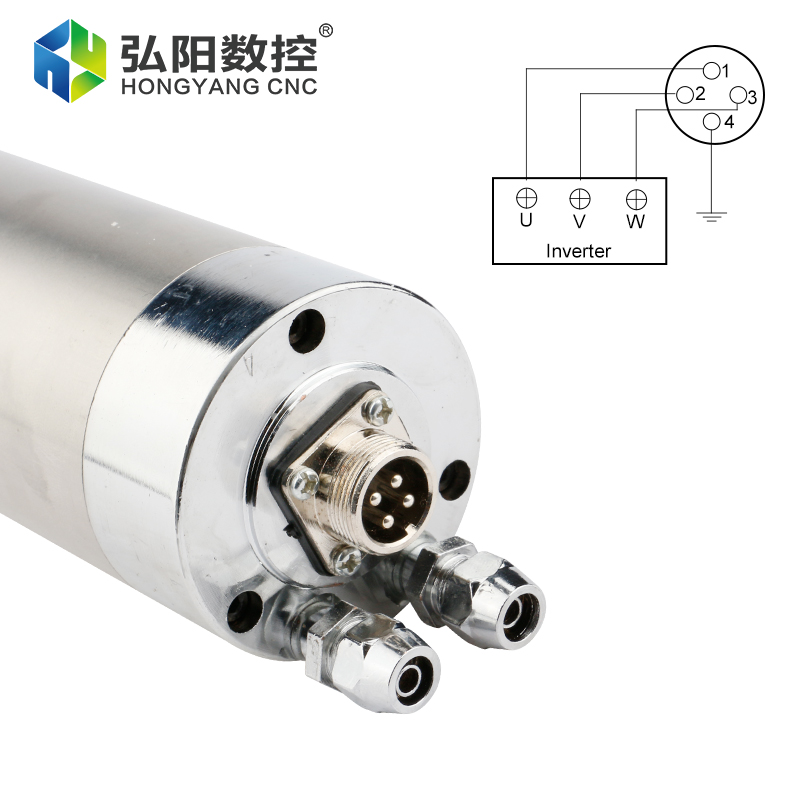 Motor Spindle Metálico Hqd 220 - Water Cooled Spindle avaliação e preço
