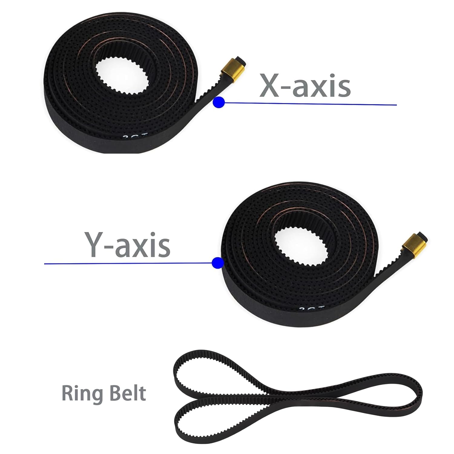 Kit de Correias Síncronas para - Gt2 Belt avaliação e preço