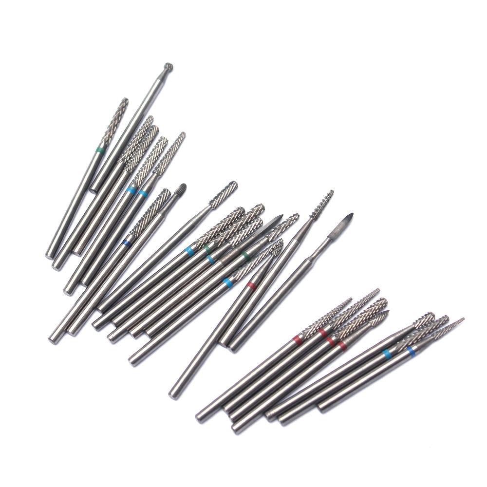Brocas de manicure fresa corta - Carbide End Mill avaliação e preço