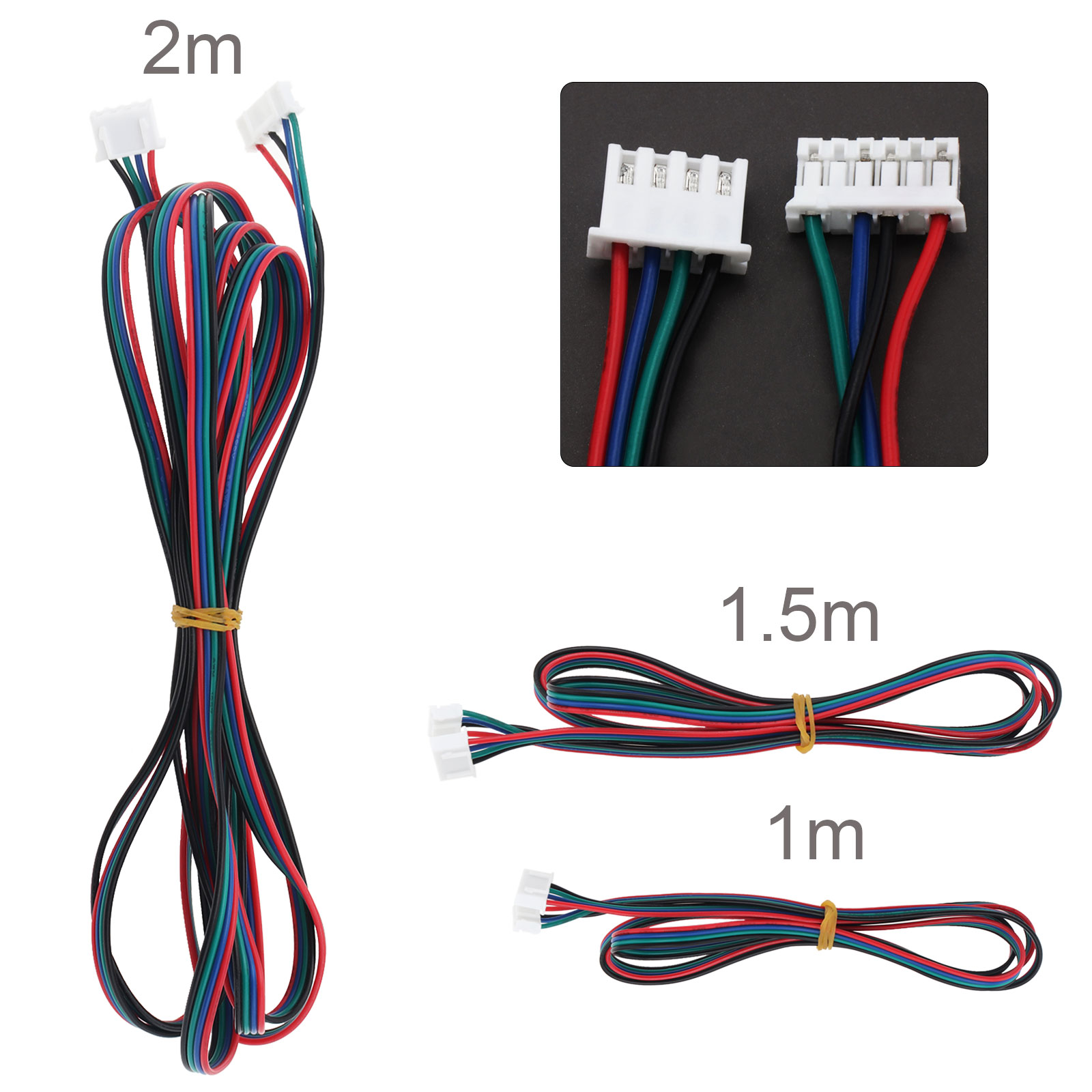 1 peça 1m / 1.5m XH2.54 4 pino - Lead Screw 8Mm avaliação e preço