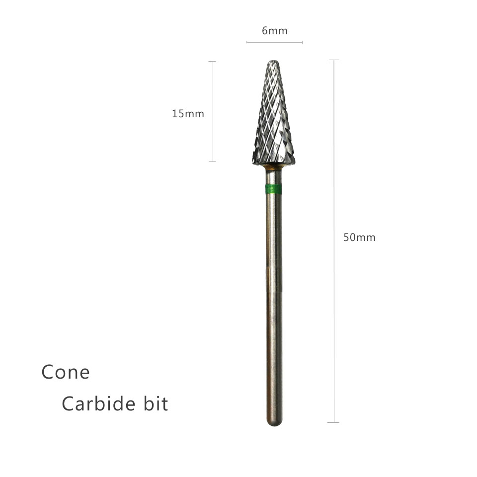 HYTOOS-Cone Forma Nail Broca,  - Carbide End Mill avaliação e preço