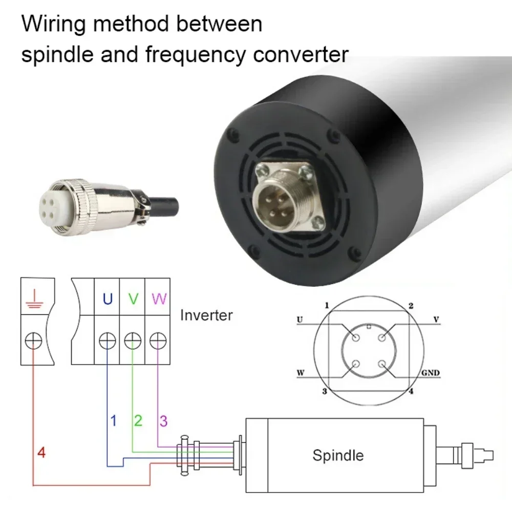 Kit de motor de fuso CNC refri - Water Cooled Spindle avaliação e preço